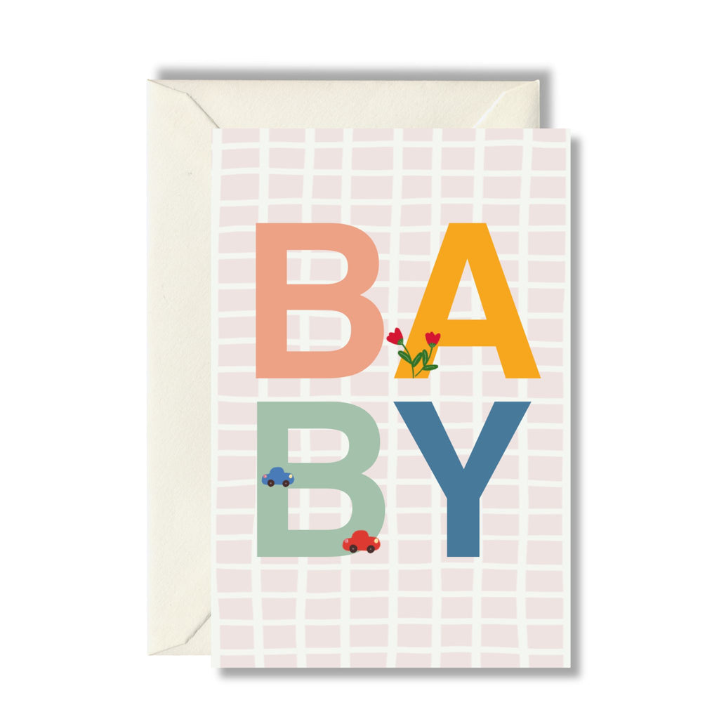 BABY Greeting Card for baby showers